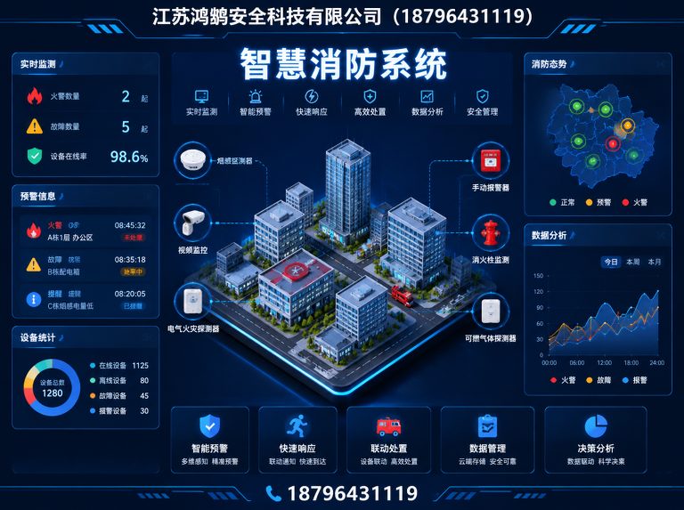 白城消防通信指挥展示图