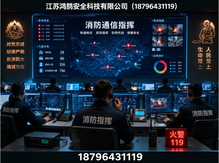 白城应急指挥系统展示图
